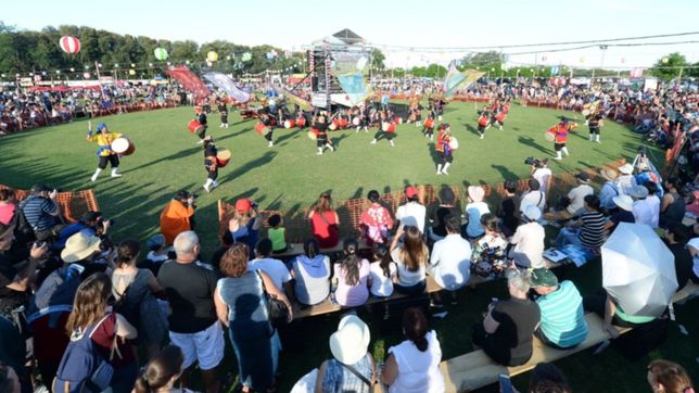 todo listo para un nuevo bon odori en colonia urquiza