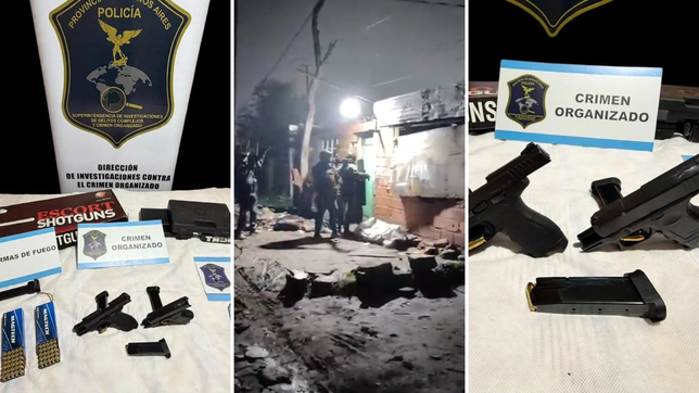 desbarataron una red narco en la plata y la region que conseguia armas a cambio de drogas