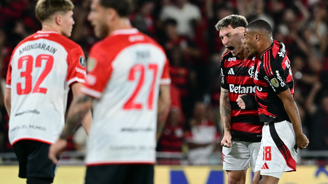 estudiantes perdio frente al flamengo en rio