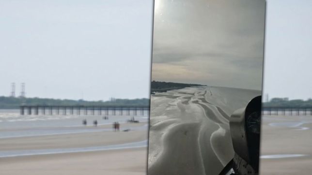 video: asi esta el rio de la plata en medio de la preocupacion por la bajante