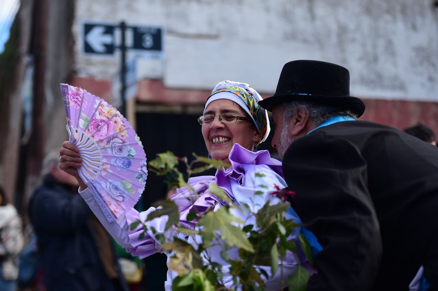 Los personajes tradicionales de las Llamadas de las comparsas aparecieron en Tolosa