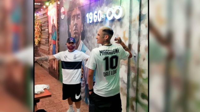 ¿l-gante es tripero? el cantante se puso la camiseta de gimnasia y explotaron las redes