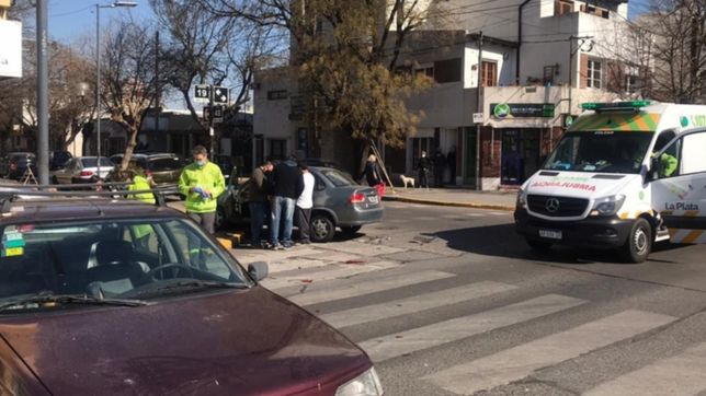 violento triple choque en 19 y 48 que de milagro no dejo heridos