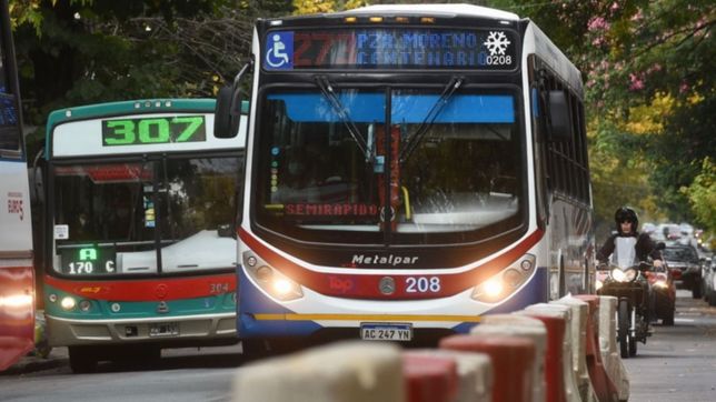 avanzan los carriles exclusivos en la plata: ya no se podra estacionar sobre calle 54