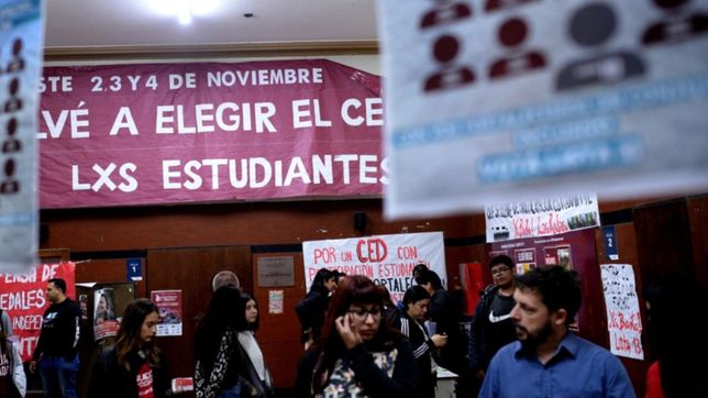denuncian que en una facultad votan militantes de franja que no estan en el padron