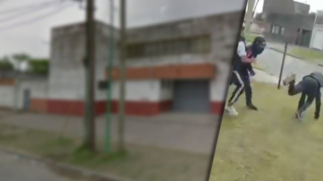 video: golpearon y asaltaron a un grupo de chicos a la salida de un colegio de la plata