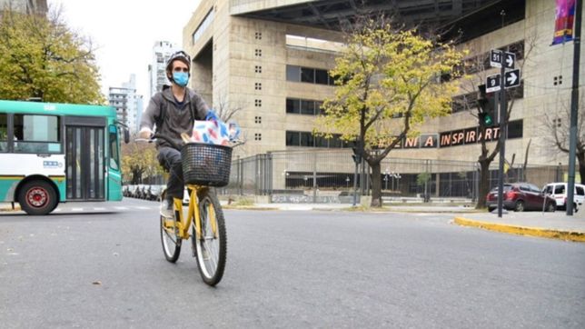 se viene la campana para andar en bicicleta en la plata durante los 30 dias de septiembre