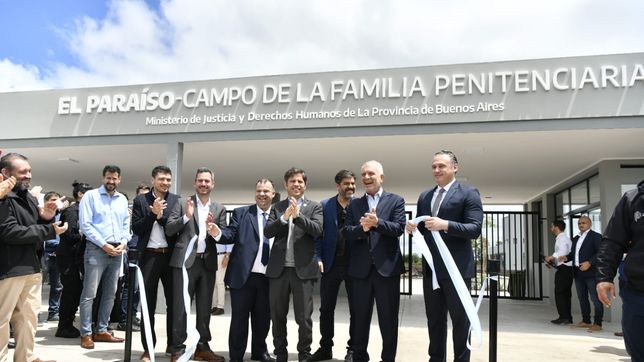 inauguraron un campo recreativo del servicio penitenciario bonaerense