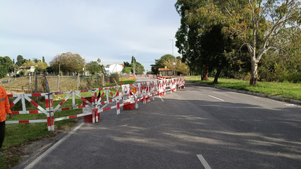 Reabrieron un carril del Camino General Belgrano tras el corte total por la construcción del shopping