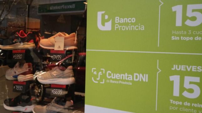 uno por uno, estos son todos los descuentos con cuenta dni y banco provincia este mes