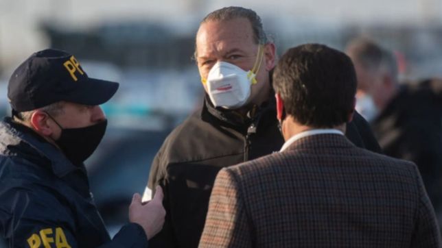 frederic y la pelea de berni en un control de la federal: ?no puede hacer eso