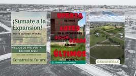 pese a la denuncia y la suspension de 400 obras, siguen promocionando la venta de lotes en la plata