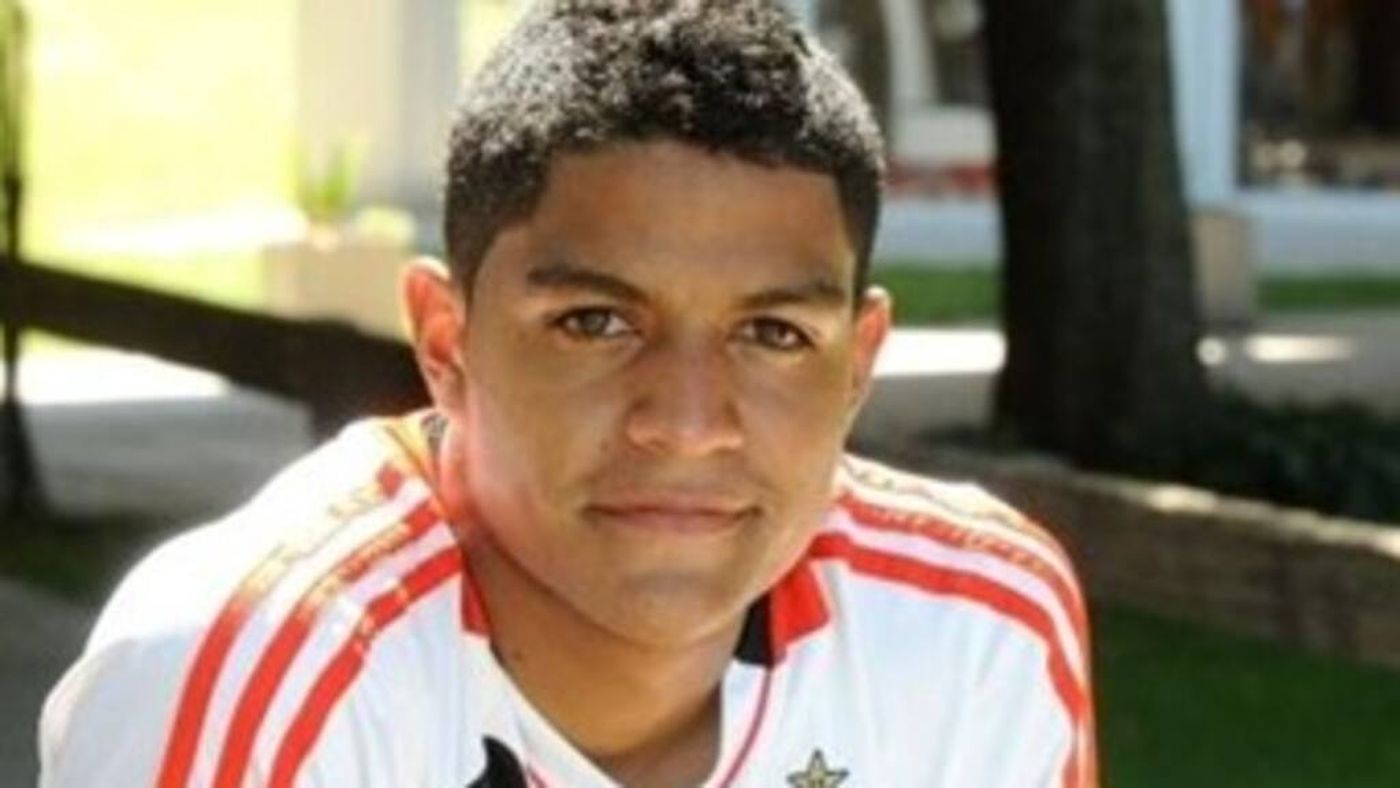 Kevin Rendón en su paso por Estudiantes.