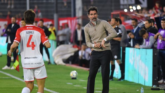 dominguez destaco que el equipo dio vuelta la pagina, pero lamento el empate