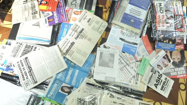 ¿cuales son los 21 cargos que deberan presentar los frentes electorales?