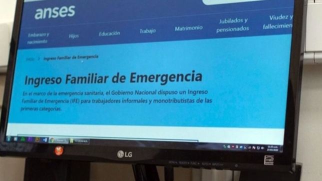 el gobierno confirmo el pago de un segundo bono de $10.000 y siguen acreditando el ife
