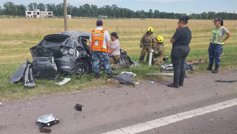 Un funcionario de Seguridad bonaerense murió tras un brutal choque en la ruta Un funcionario de Seguridad bonaerense murió tras un brutal choque en la ruta