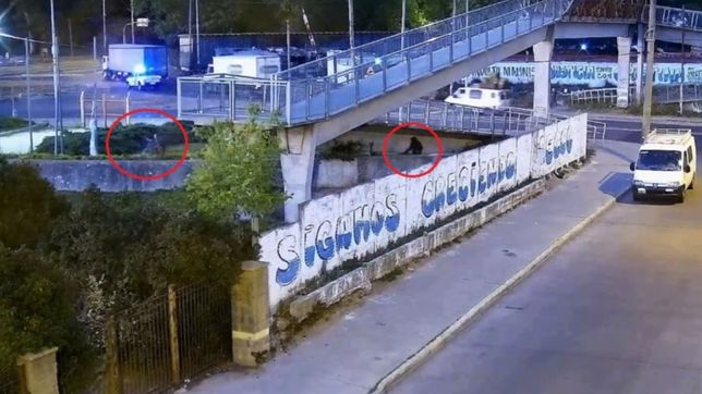 videos: la policia volvio a ingresar a un predio de la unlp en busca de presuntos ladrones