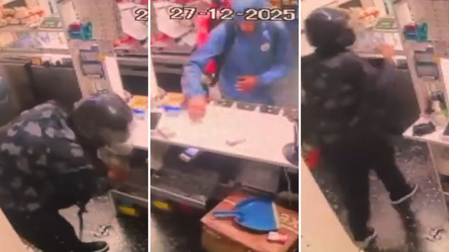 dos ladrones robaron un kiosco en el centro de la plata a punta de pistola