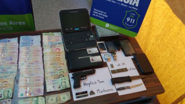 vendian bolsas de residuos como pantalla pero en realidad asaltaban a los vecinos de la plata