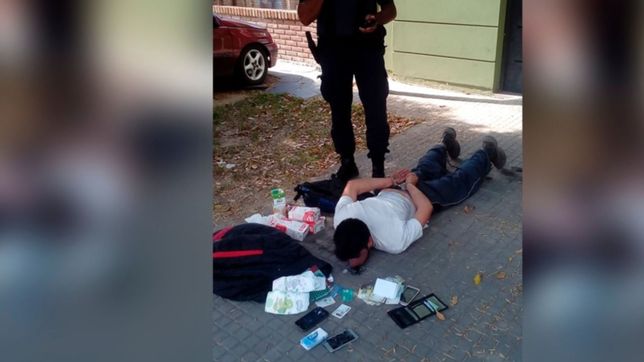 los hornos: violo una restriccion perimetral, amenazo a su expareja y le robo