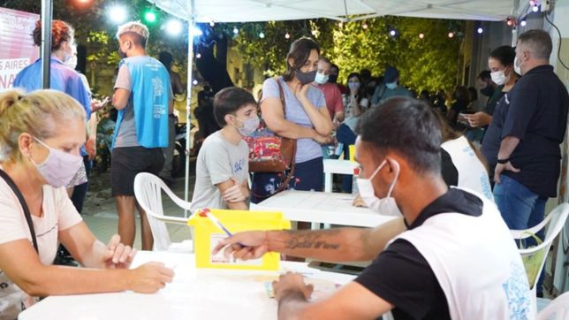 llega una nueva noche de las vacunas: todas las postas de la plata, berisso y ensenada