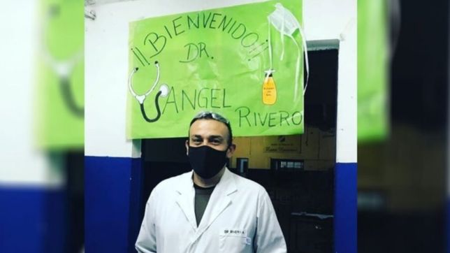 la emocionante bienvenida a un medico que se recupero del coronavirus en berisso