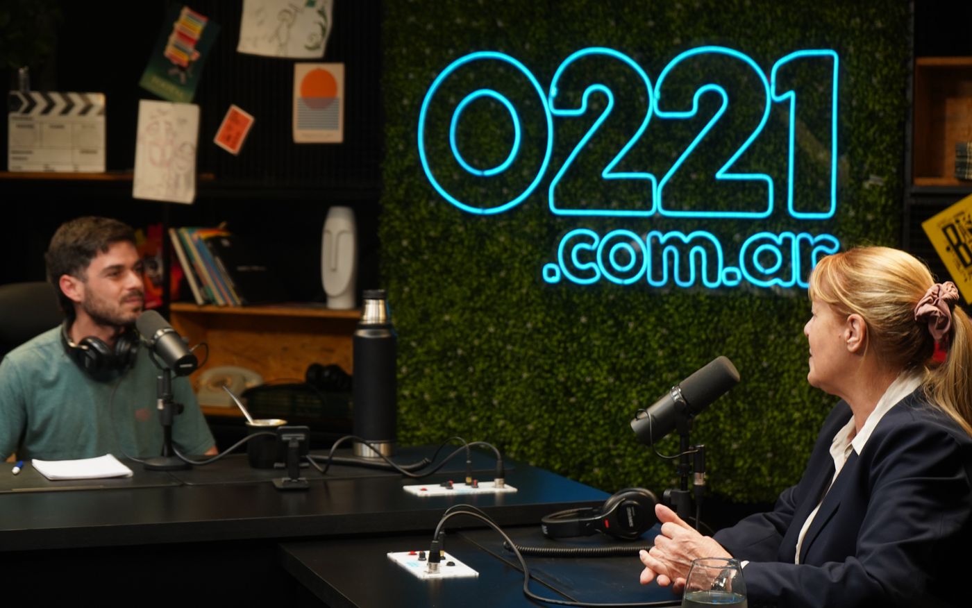 Margarita Stolbizer visit&oacute; el estudio de 0221.com.ar y habl&oacute; de las aspiraciones de Provincias Unidas