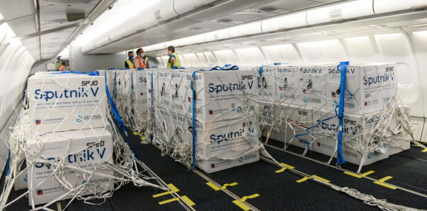 Vuelo vacuna Aerolíneas Argentinas