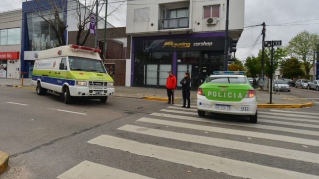 pusieron una bomba adentro de un banco de la plata y la hicieron explotar