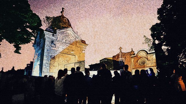 2024, el ano en que volvieron las visitas guiadas nocturnas al cementerio de la plata