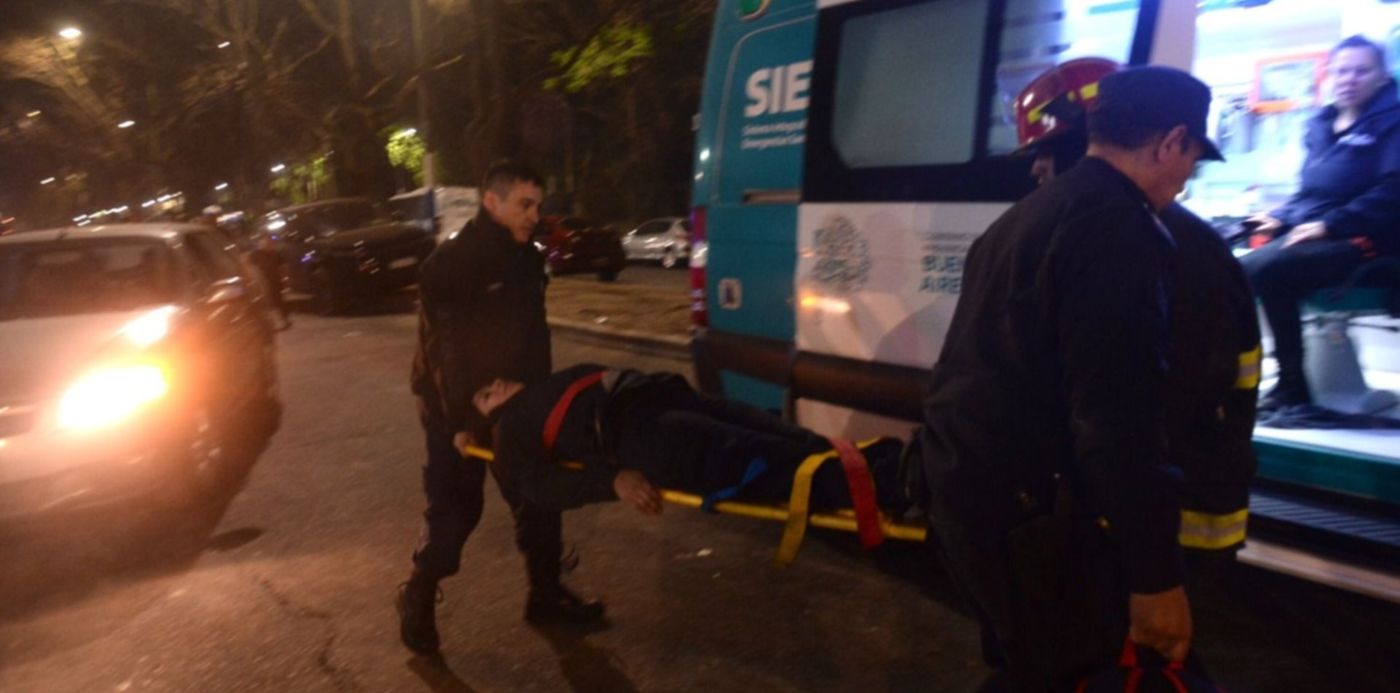 Represión en Gimnasia en alta