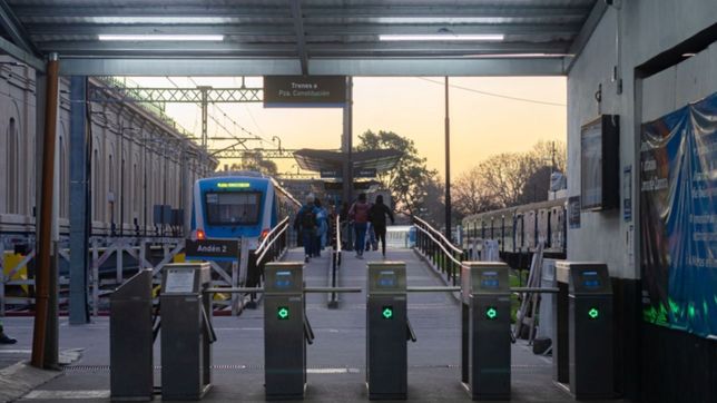 otro domingo sin trenes entre la plata y constitucion por obras en las vias
