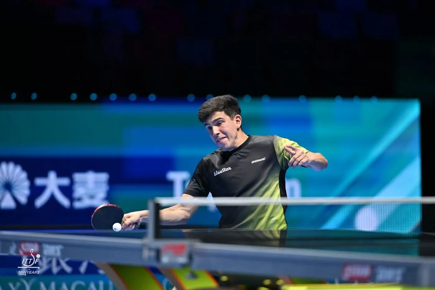 Horacio Cifuentes logró un triunfo histórico para el tenis de mesa de Argentina.