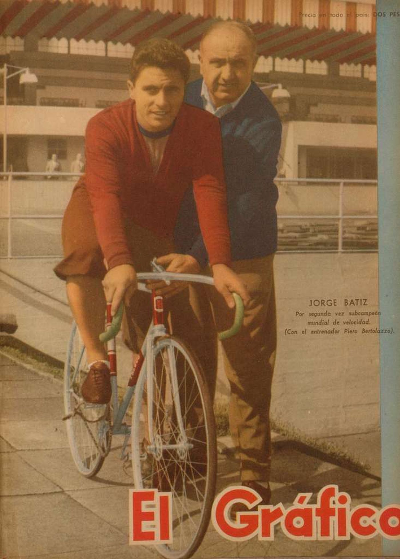 Jorge Bátiz, ciclista argentino de La Plata, murió a sus 92 años