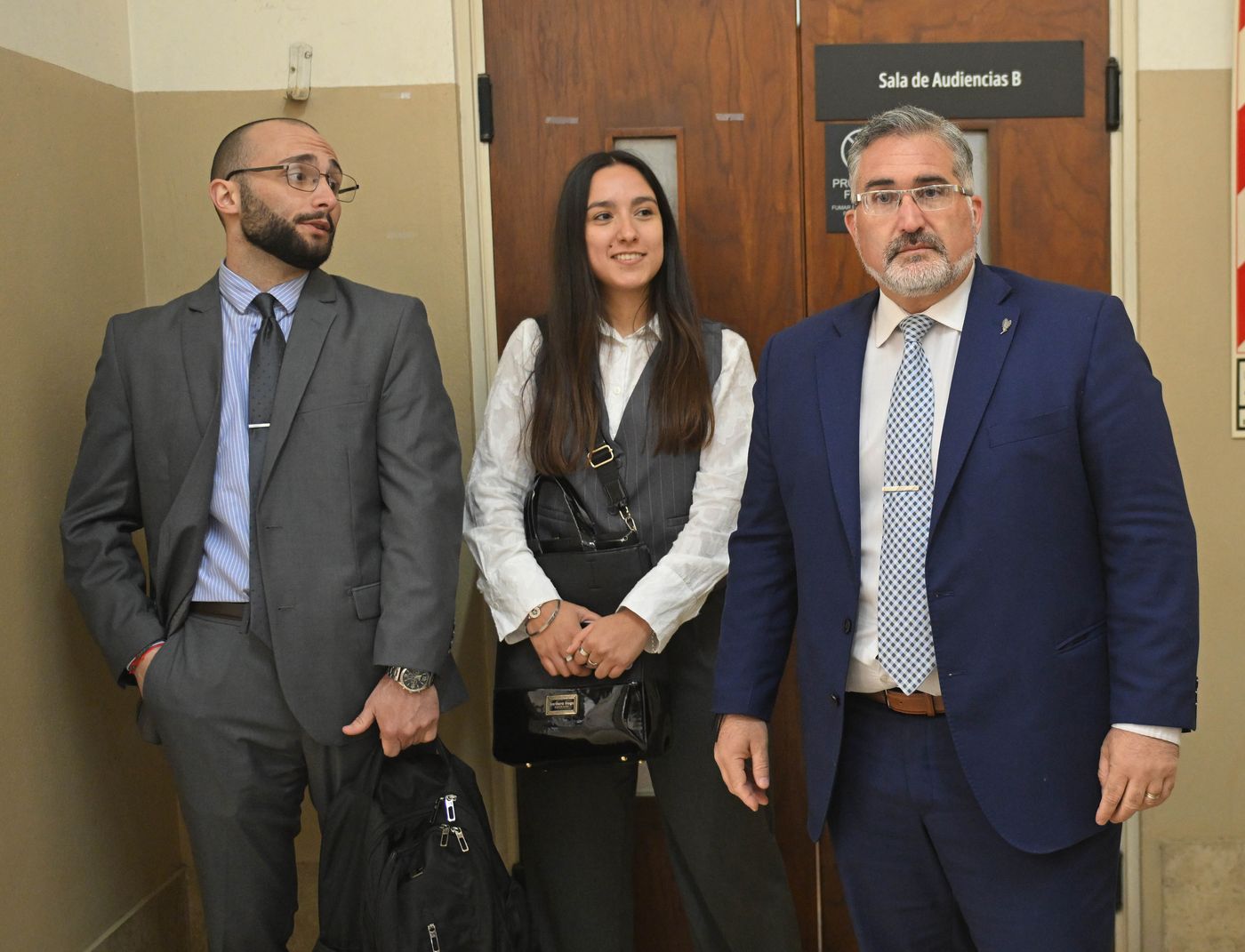 Gastón Nicosia encabeza la defensa del acusado en este juicio oral en La Plata