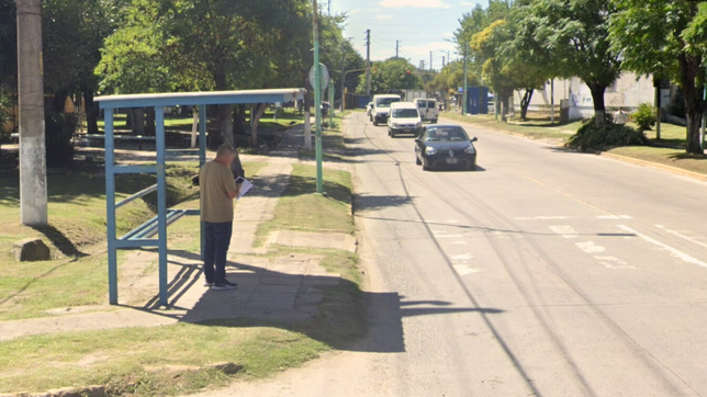 retiran varias paradas de micros en puntos estrategicos