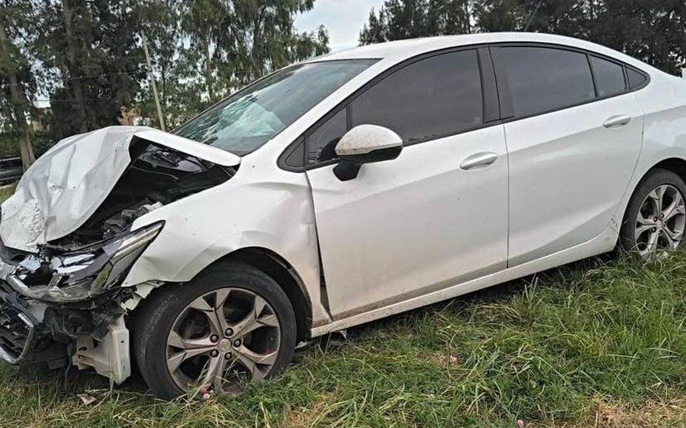 auto chocado Ruta 36