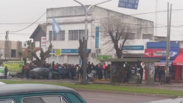 tension en villa elisa por la clausura de la exofa: habrian intentado tomar la delegacion