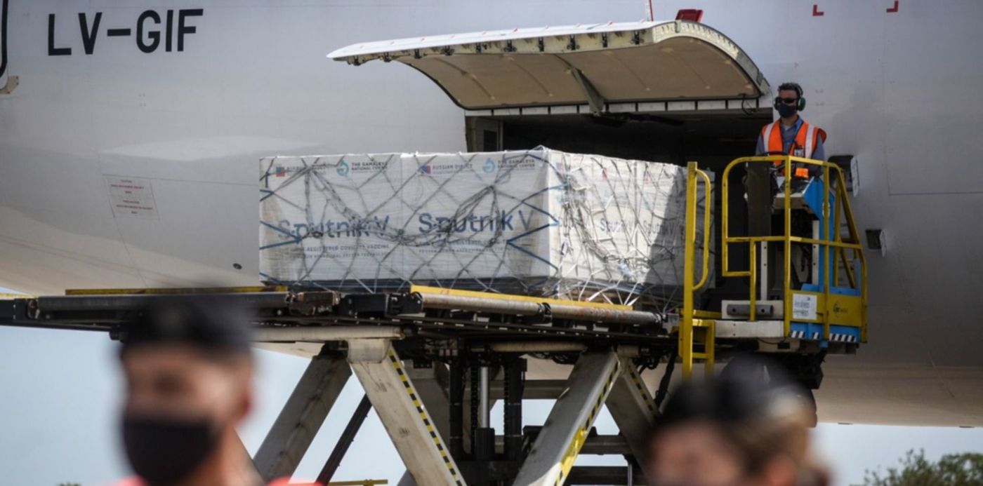 Vuelo vacunas Sputnik V