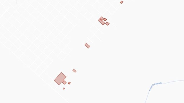 el mapa de los loteos ilegales en el humedal del arroyo el pescado