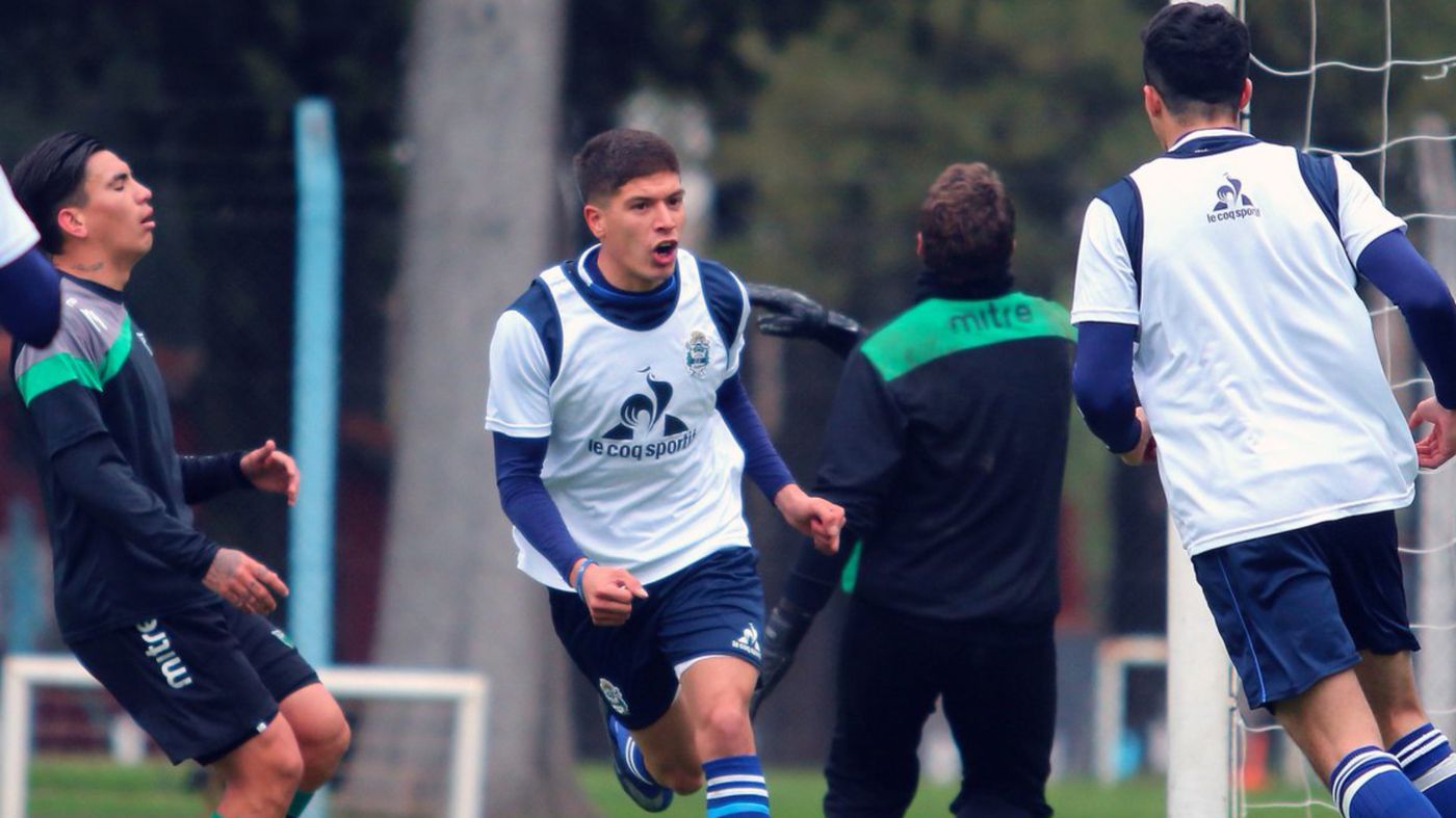 Matías Noble durante su paso por Gimnasia.