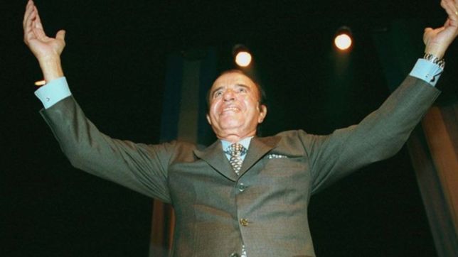 menem sera velado en el salon azul del senado