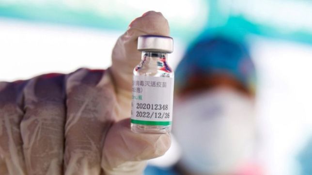 este miercoles llegan a la argentina mas de 2,5 millones de vacunas de sinopharm