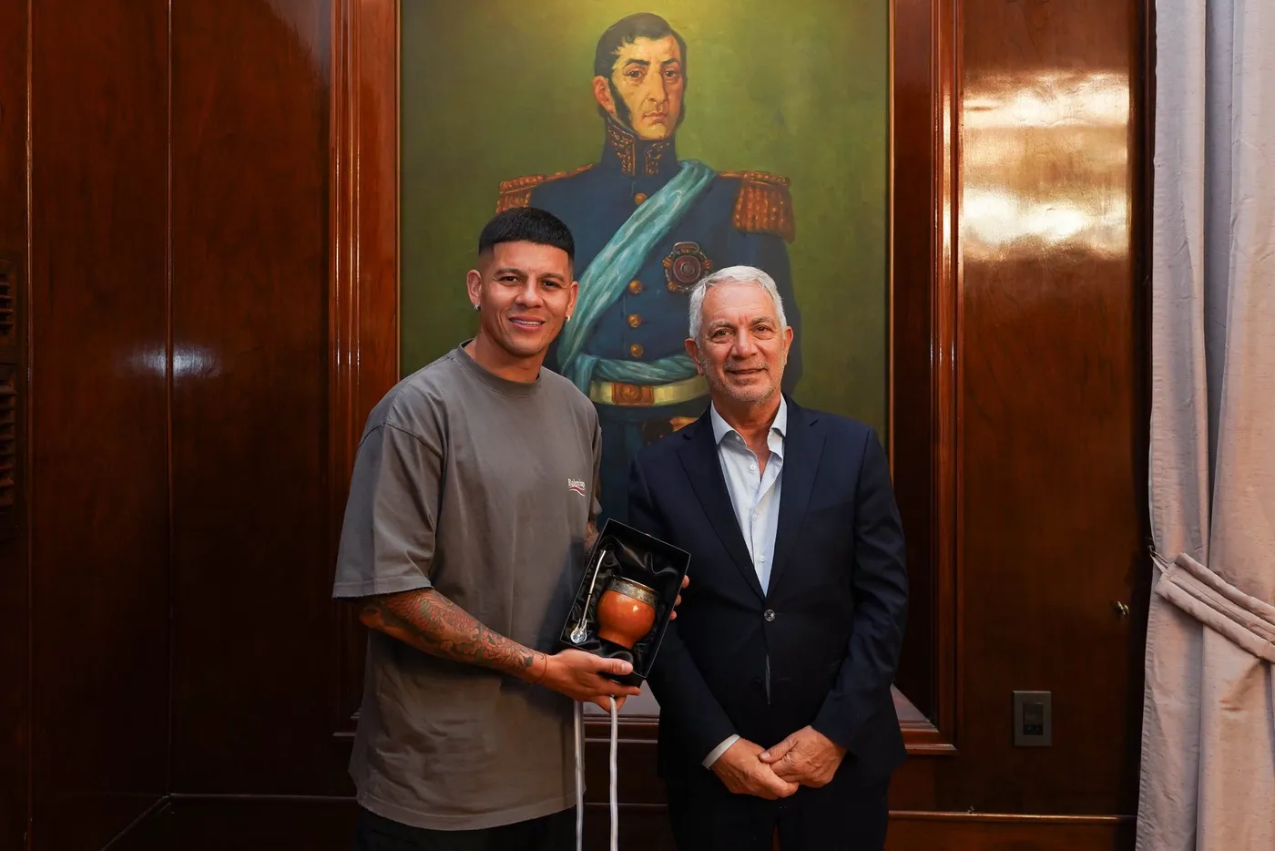 Marcos Rojo Julio Alak