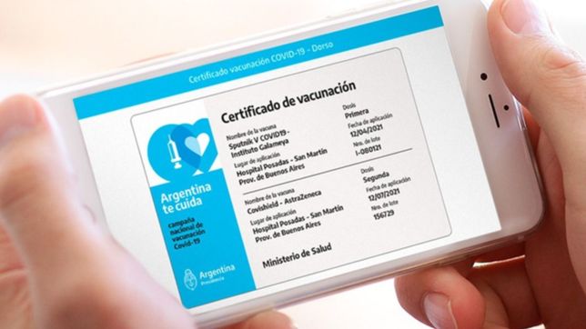 todos los detalles para sacar el certificado de vacunacion en la app mi argentina