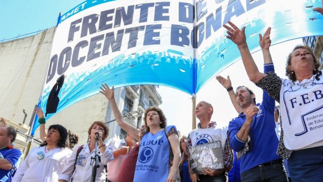 docentes se reunieron en la plata y anunciaron que pediran nuevos aumentos a provincia
