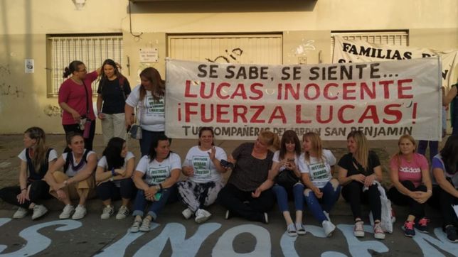 familiares y amigos de lucas puig volvieron a reclamar por su liberacion en la plata
