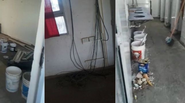 video: paredes rotas, condiciones deplorables y falta de docentes en una escuela platense