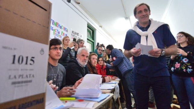 el intendente julio garro voto: nos encontraremos en octubre